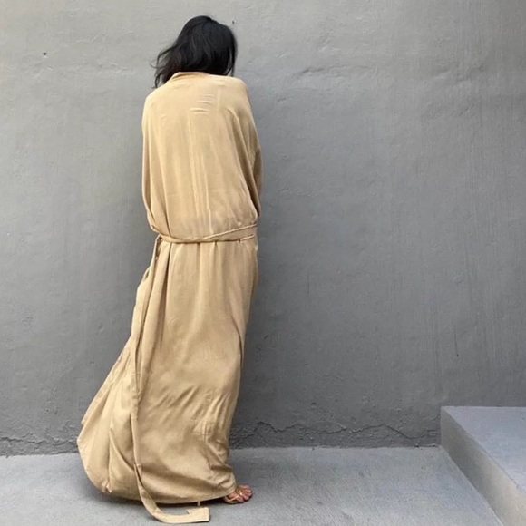 SandStone Washed Cotton Maxi Duster/ Kimono
$89 $89 - Picture 3 of 6
